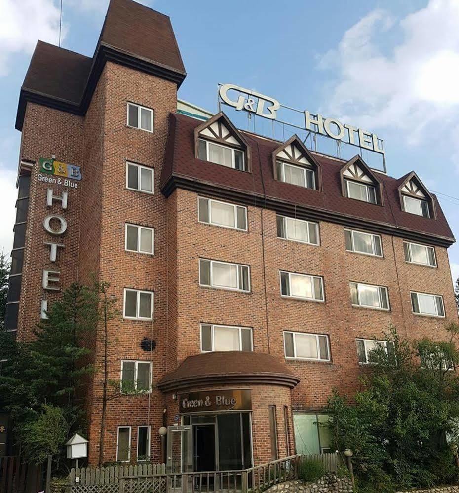 Green And Blue Hotel Pyeongchang Dış mekan fotoğraf